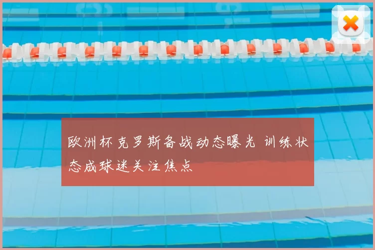 欧洲杯克罗斯备战动态曝光 训练状态成球迷关注焦点