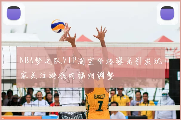 NBA梦之队VIP淘宝价格曝光引发玩家关注游戏内福利调整